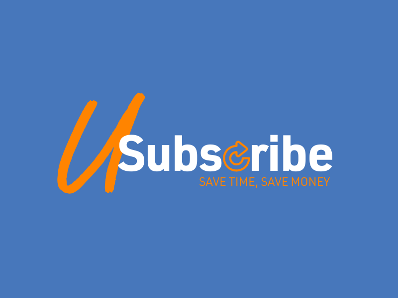 U-Subscribe Logo | Save Time, Save Money U-Subscribe Logo | Save Time, Save Money